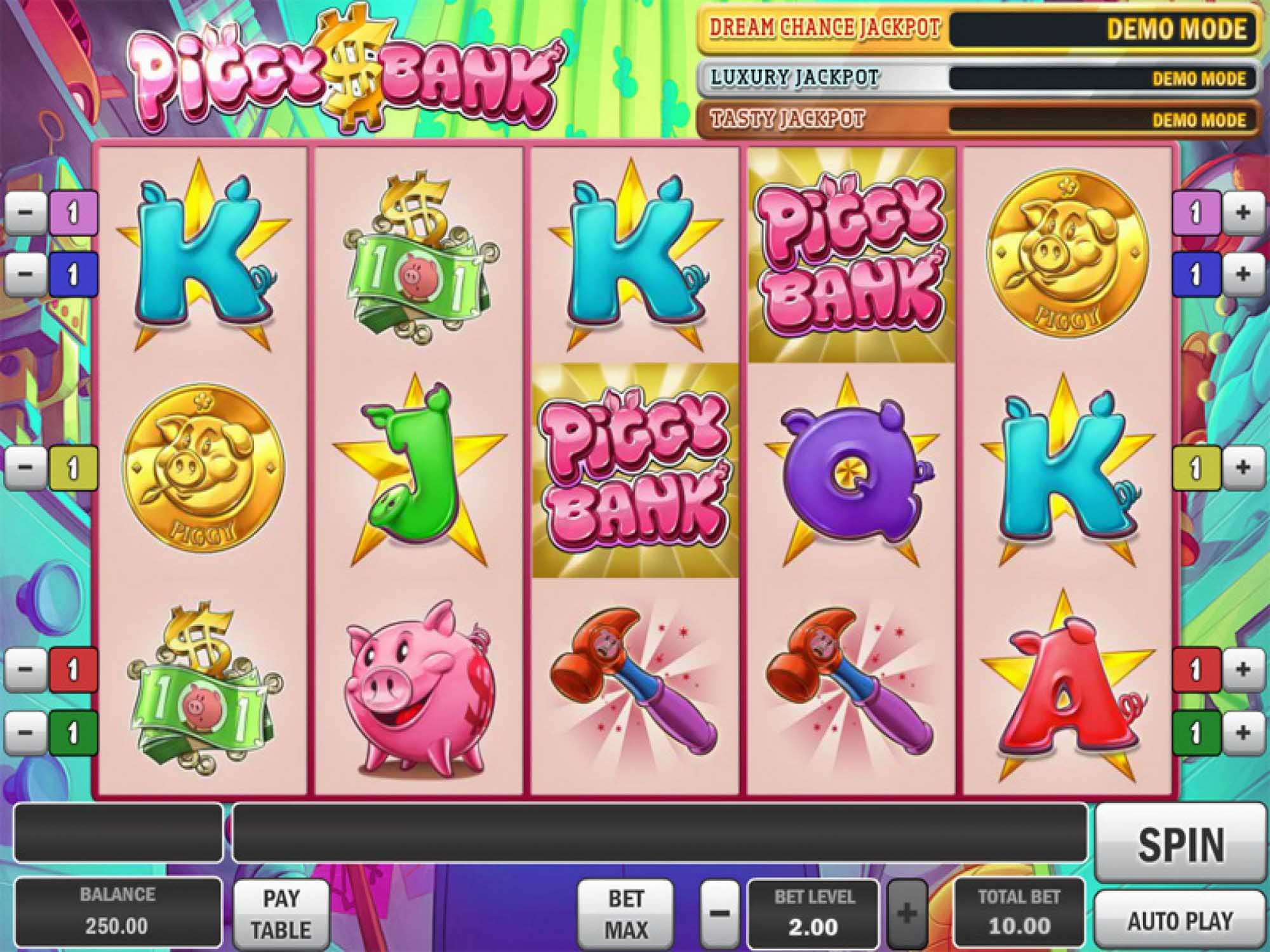 Разбей копилку и забери деньги на игровом автомате Эльдорадо «Piggy Bank»